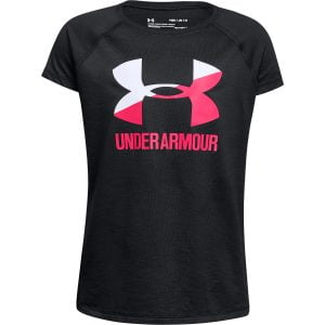 Under Amour Solid Big Logo Stuttermabolur Barna