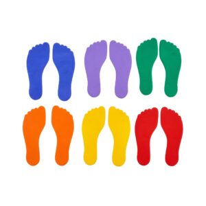 Fætur gúmmí 6 í pakkningu