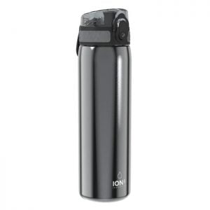 Ion8 600ml slim vatnsflaska - Ryðfrítt (stainless) stál