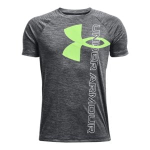 Under ARmour Tech Split Logo Hybrid Stuttermabolur Barna