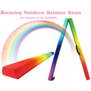 Foam Jafnvægisslá Regnboga litir 2,4m