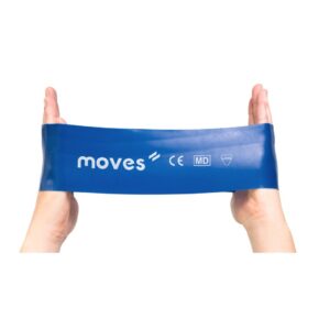 Moves Wide Loop Teygja Blá - Mikill Stífleiki