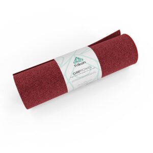 Trikon Grip Jógahandklæði Rustic Red