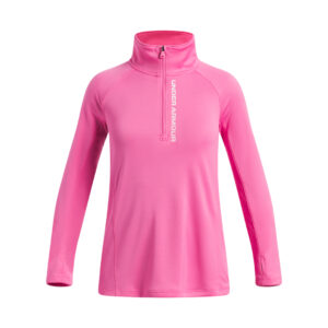 Under Armour Tech Branded HZ 1/2 Rennd Peysa Barna